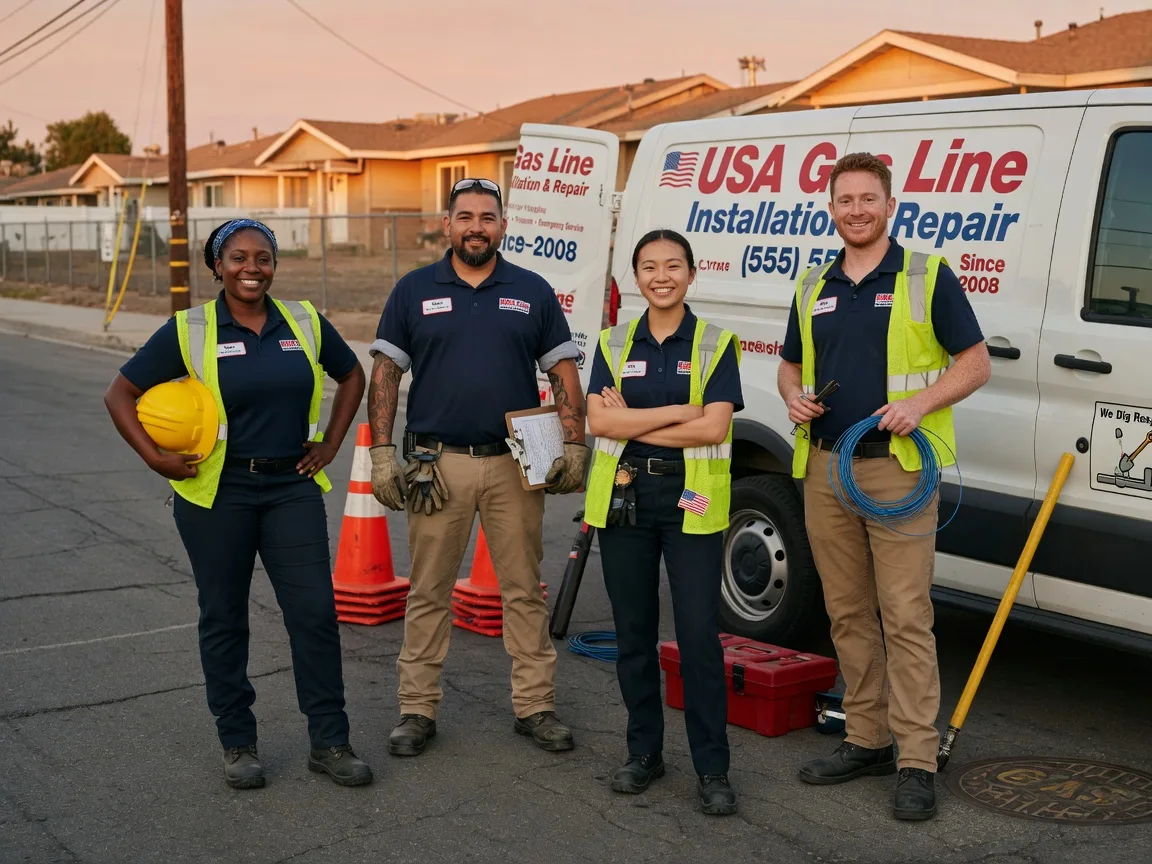 Gas Line Installation company in Red Rock, OK